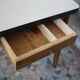 Table extensible vintage formica et bois