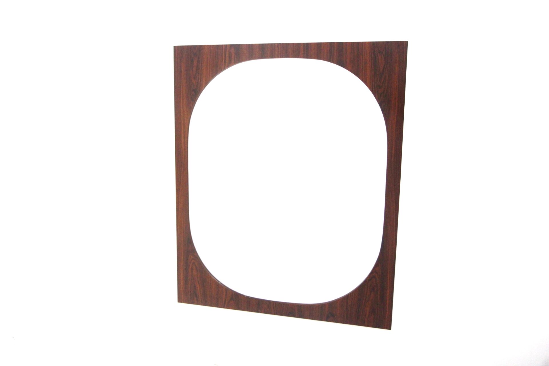 Scandinavian mirror in rosewood, Glas & Trä, Sweden, 1960