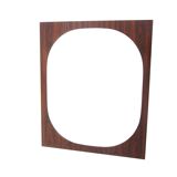 Scandinavian mirror in rosewood, Glas & Trä, Sweden, 1960