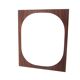 Miroir scandinave en palissandre, Glas & Trä, Suède, 1960