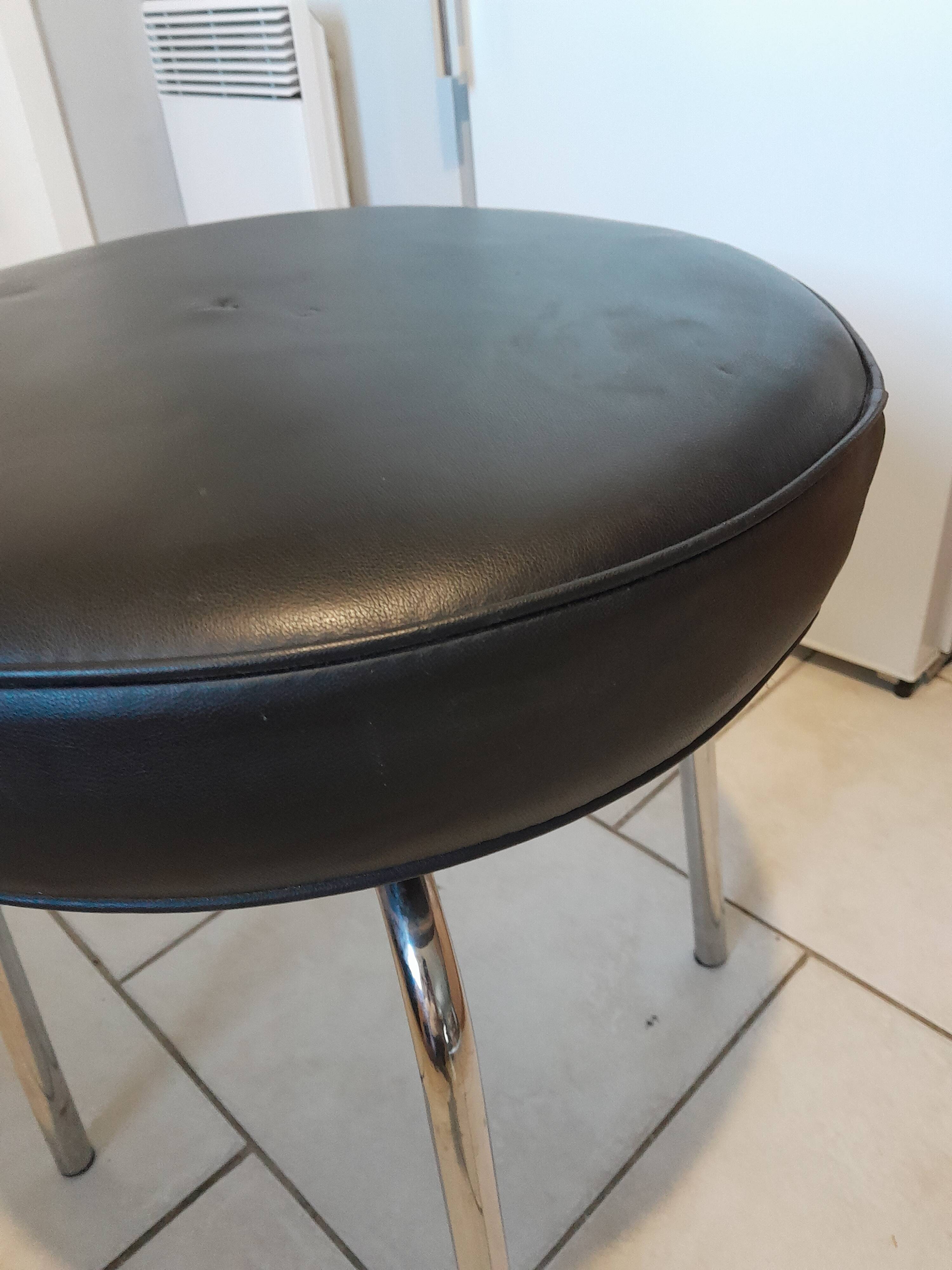 Vintage designer swivel stool from the 70s 80s