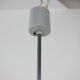 Mid-Century Glass Pendant / Napako, 1960's