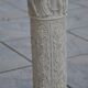 2 old plaster columns