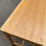 Bureau d'écolier style scandinave bois et 4 tiroirs