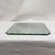 Square beveled table mirror