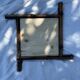 Miroir "bambou" miroir biseauté début XXeme