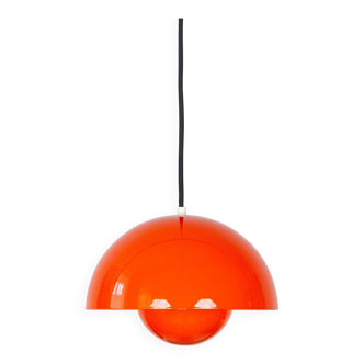 Suspension vintage danoise Flowerpot de Verner Panton, Louis Poulsen, 1968