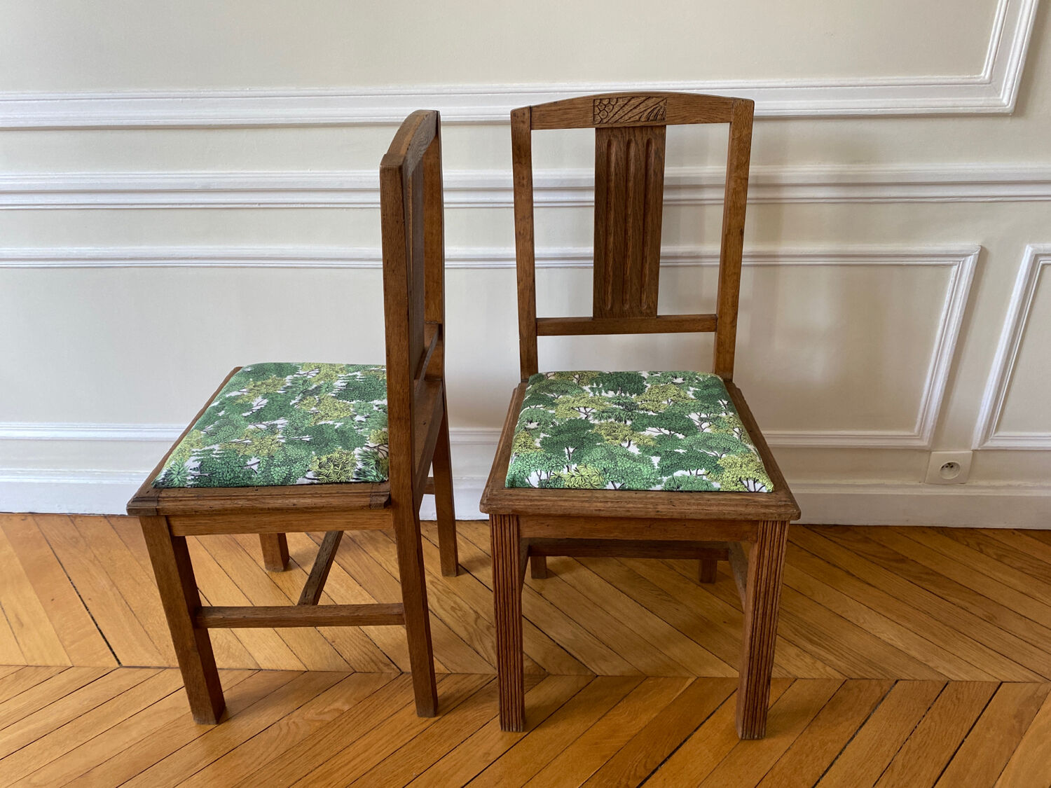 Paire de chaises Art Déco 1925