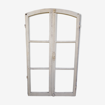 Old presbytery oak window frame