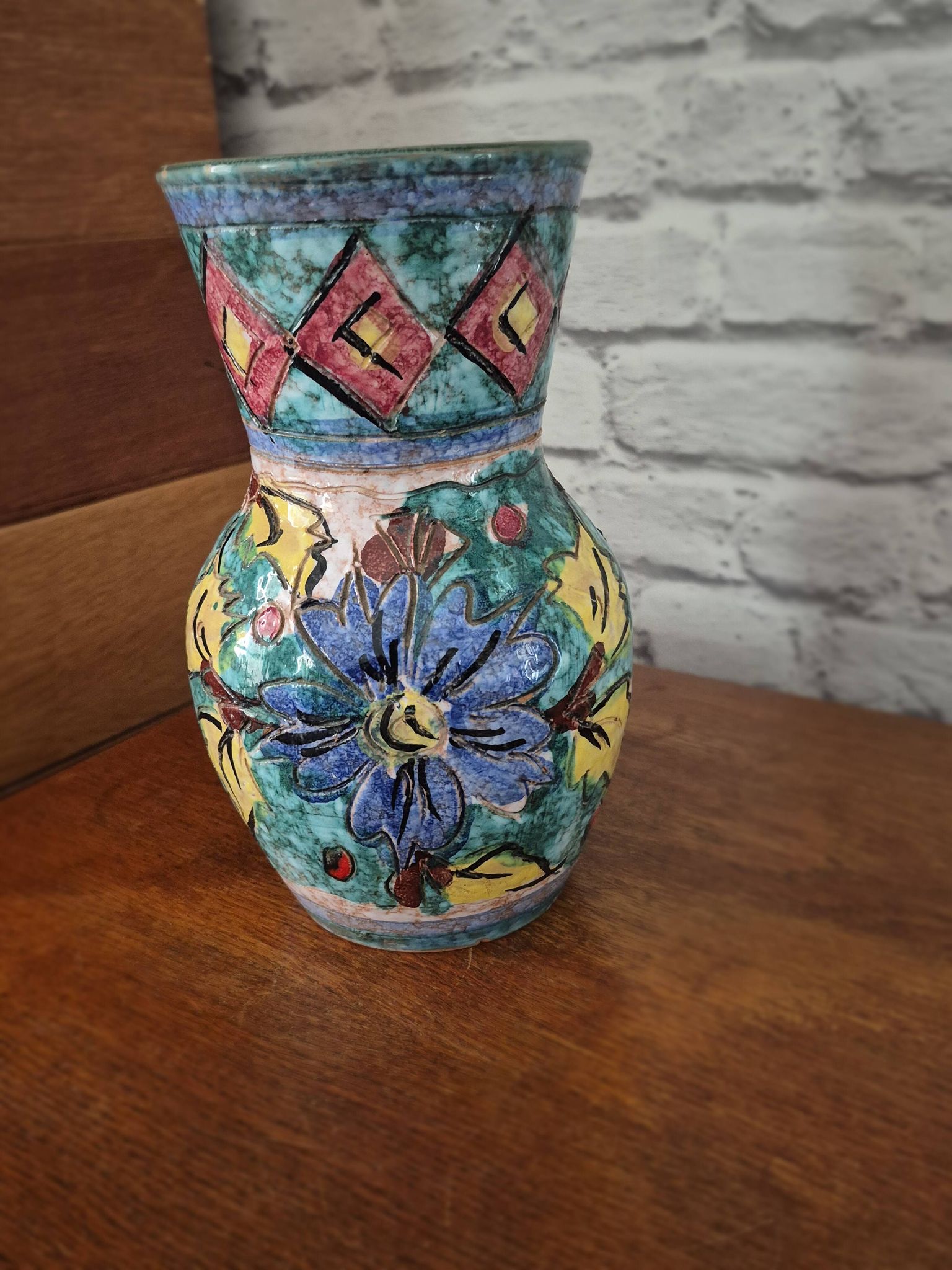Vintage Italian Fanciullacci vase 60's