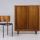 Bahut in walnut 50s