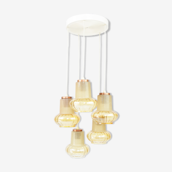 Lampe en cascade, années 1970