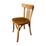 Bistro chair in arched and light beech