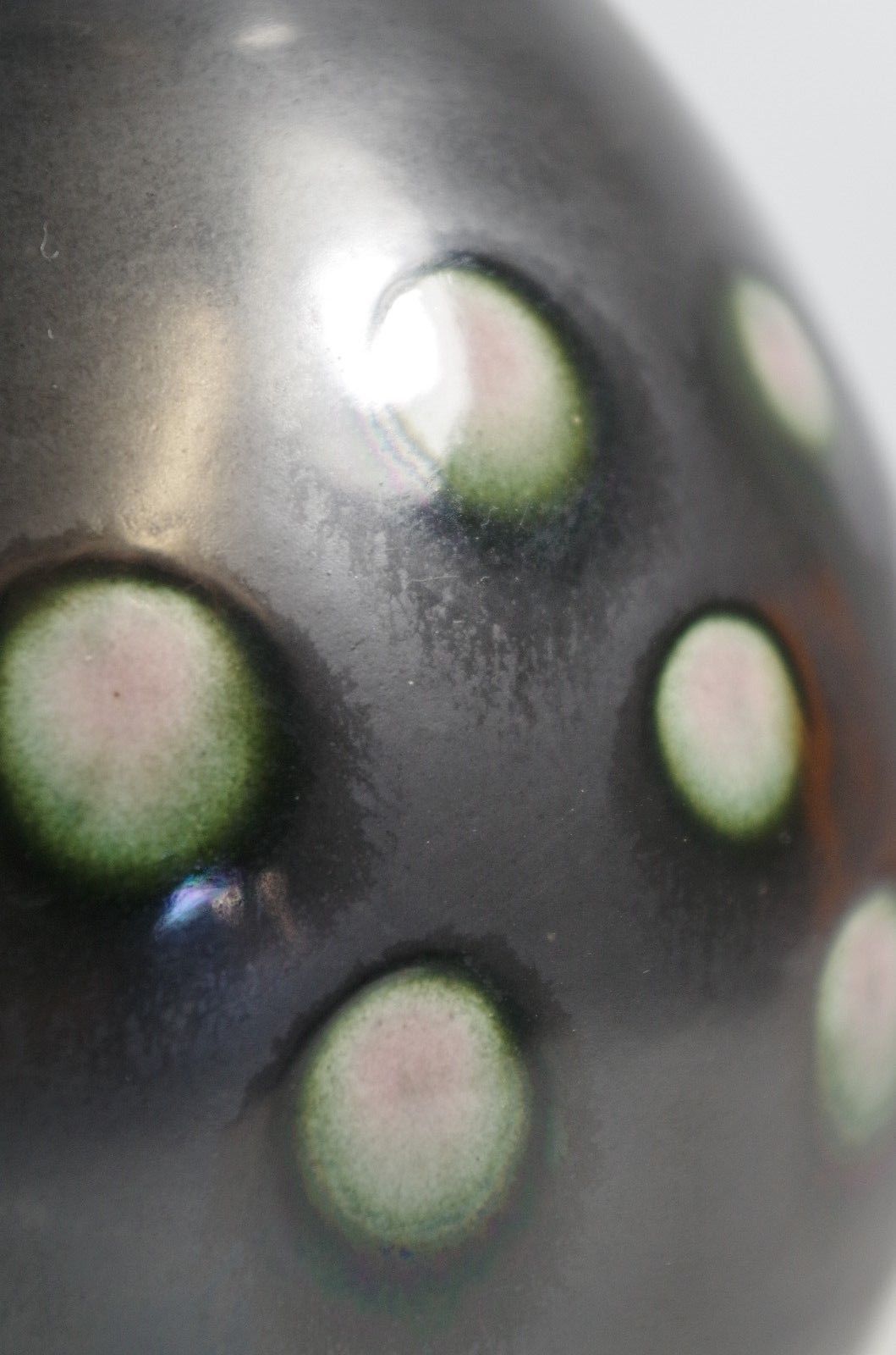 Pitcher corolla ceramic peas 50 60 vintage