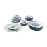 Table service 38 pieces in Spanish porcelain Pontesa