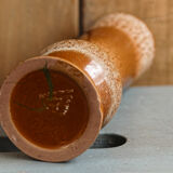 Vintage vase in reeds, 70s