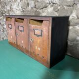 Block of 3 mailboxes from the 70s/80s