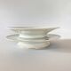 Pair of Limoges Porcelain Compotiers – Red Cross / Hospital Style