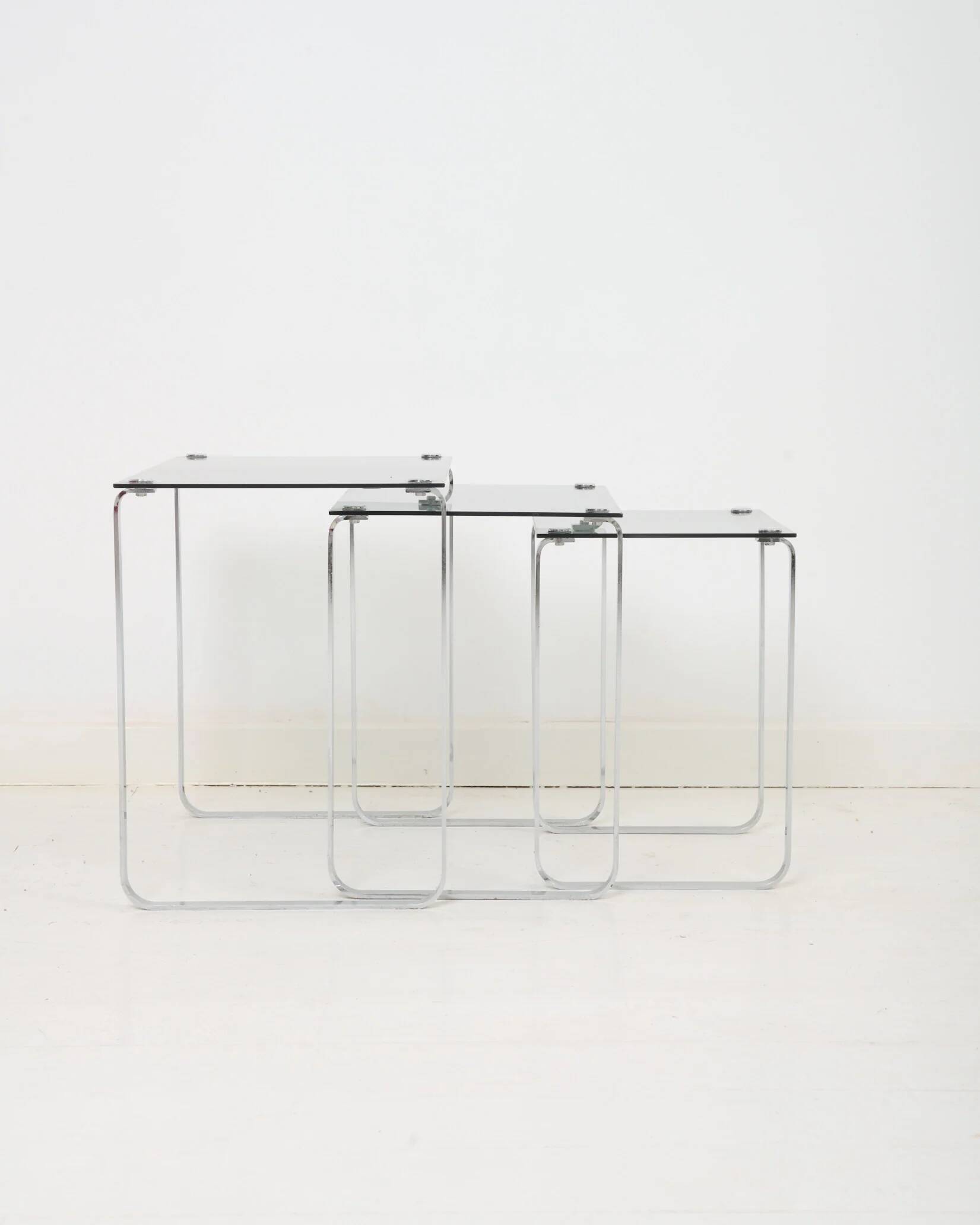 Nest tables, Roche Bobois, France, 1970