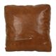 Vintage Patchwork Cushion Diamond Pattern Faux Leather 45cm