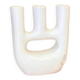 White Afous vase