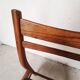 Ensemble 4 chaises scandinaves, 1960