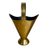 Brass umbrella stand circa 1950