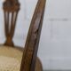 Vintage Louis XVI style chair – Cane seat, lyre-shaped back