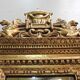 Miroir en bois Doré à Décors d’animaux Ailés – Fin XIXe