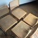 4 Chaises Beige Cesca B32 de Marcel Breuer