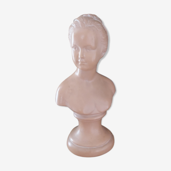 Terracotta-style plaster bust