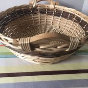 Vintage wicker basket