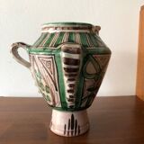 Vintage ceramics vase signed