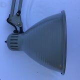 Architect articulated metal globe gray vintage 50s loft desk lamp