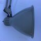 Architect articulated metal globe gray vintage 50s loft desk lamp