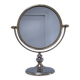 Miroir deux faces métal deux patines vintage