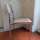 Chaise années 70 chrome et skaï