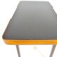 With 70 years black glass coffee table