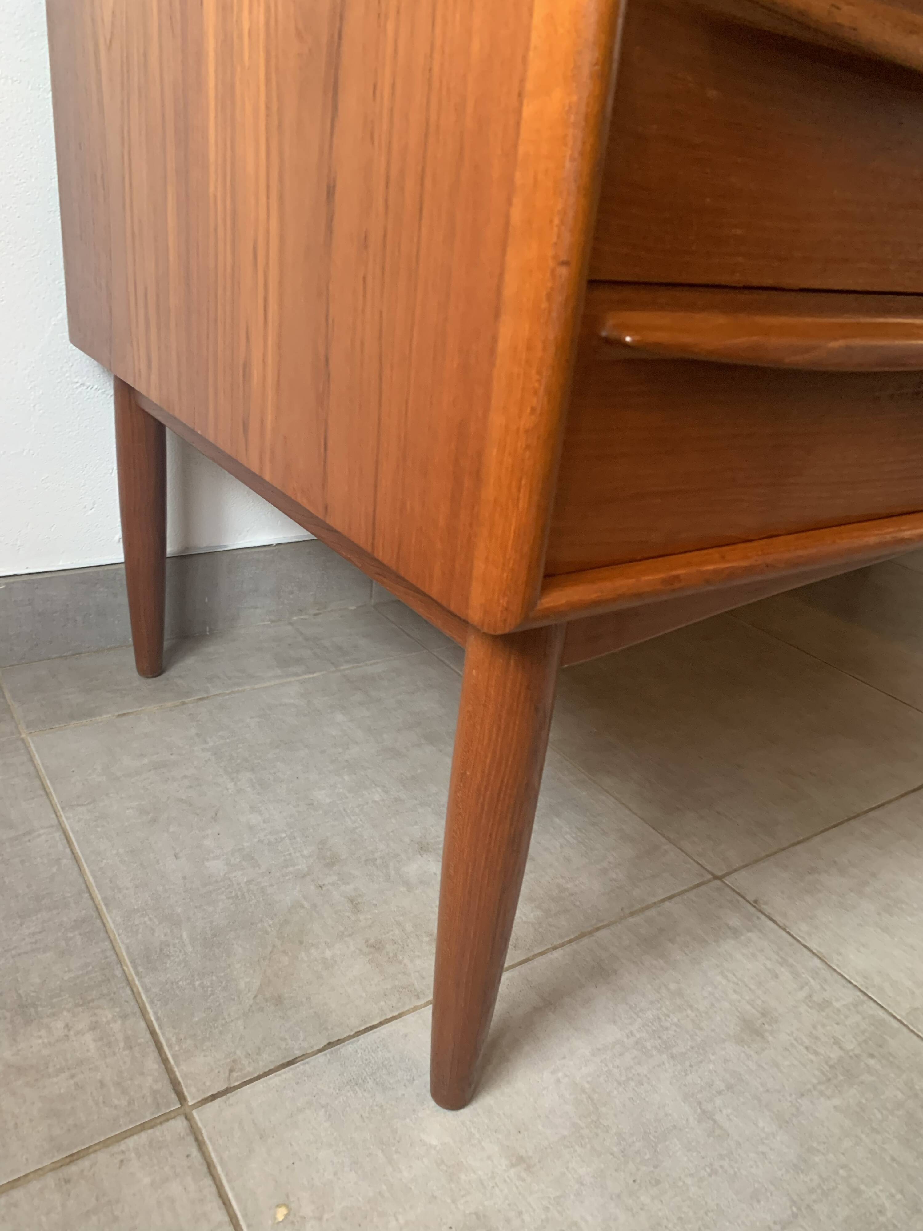 Danish Falster Teak Desk by Svend Madsen, 1960s