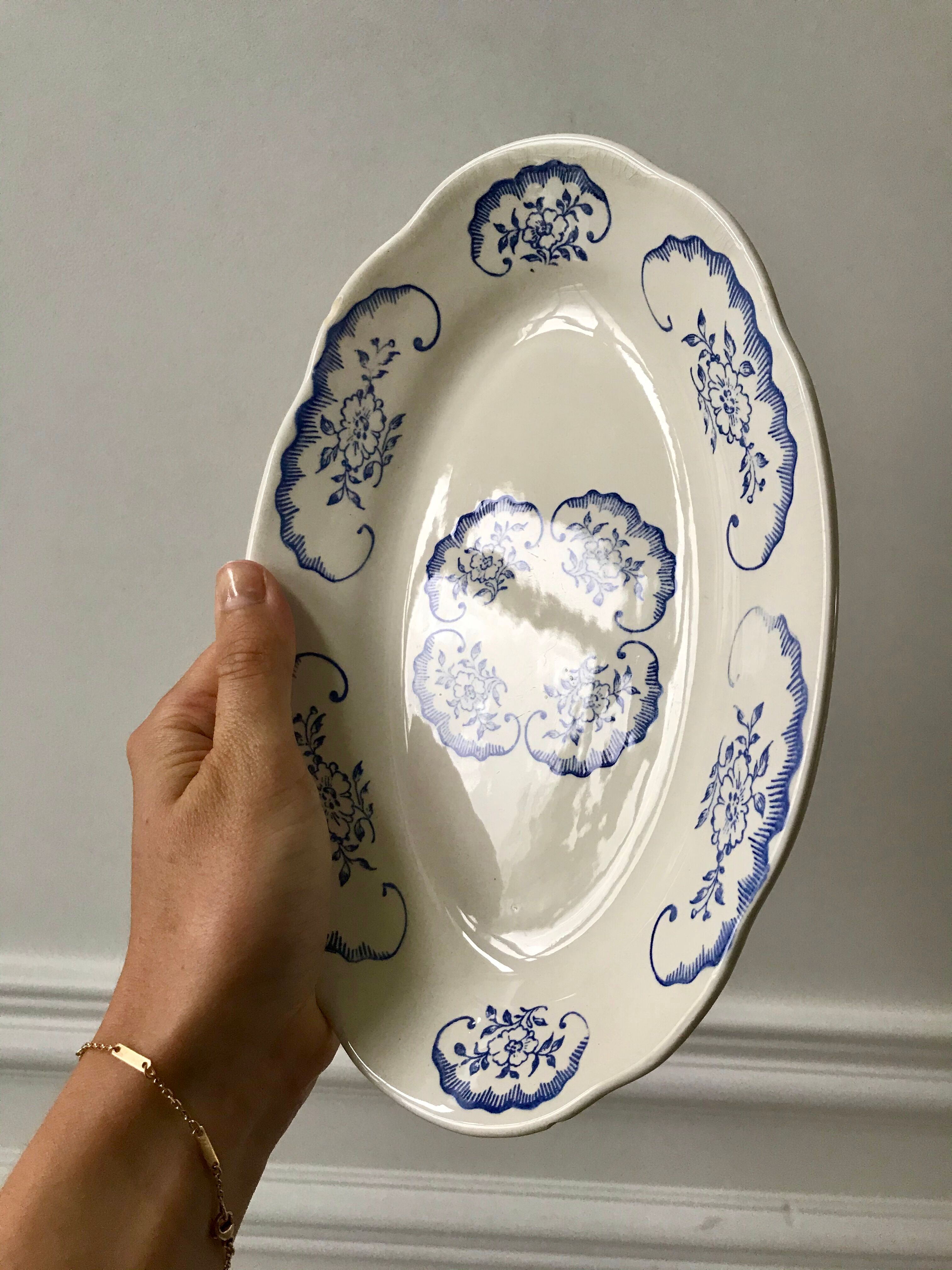 Ravier digoin sarreguemines model "cordoba" years 40-50