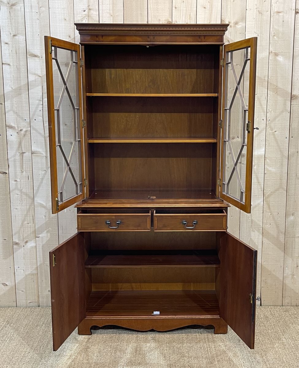 Buffet 2 English body glazed in yew - 1950s