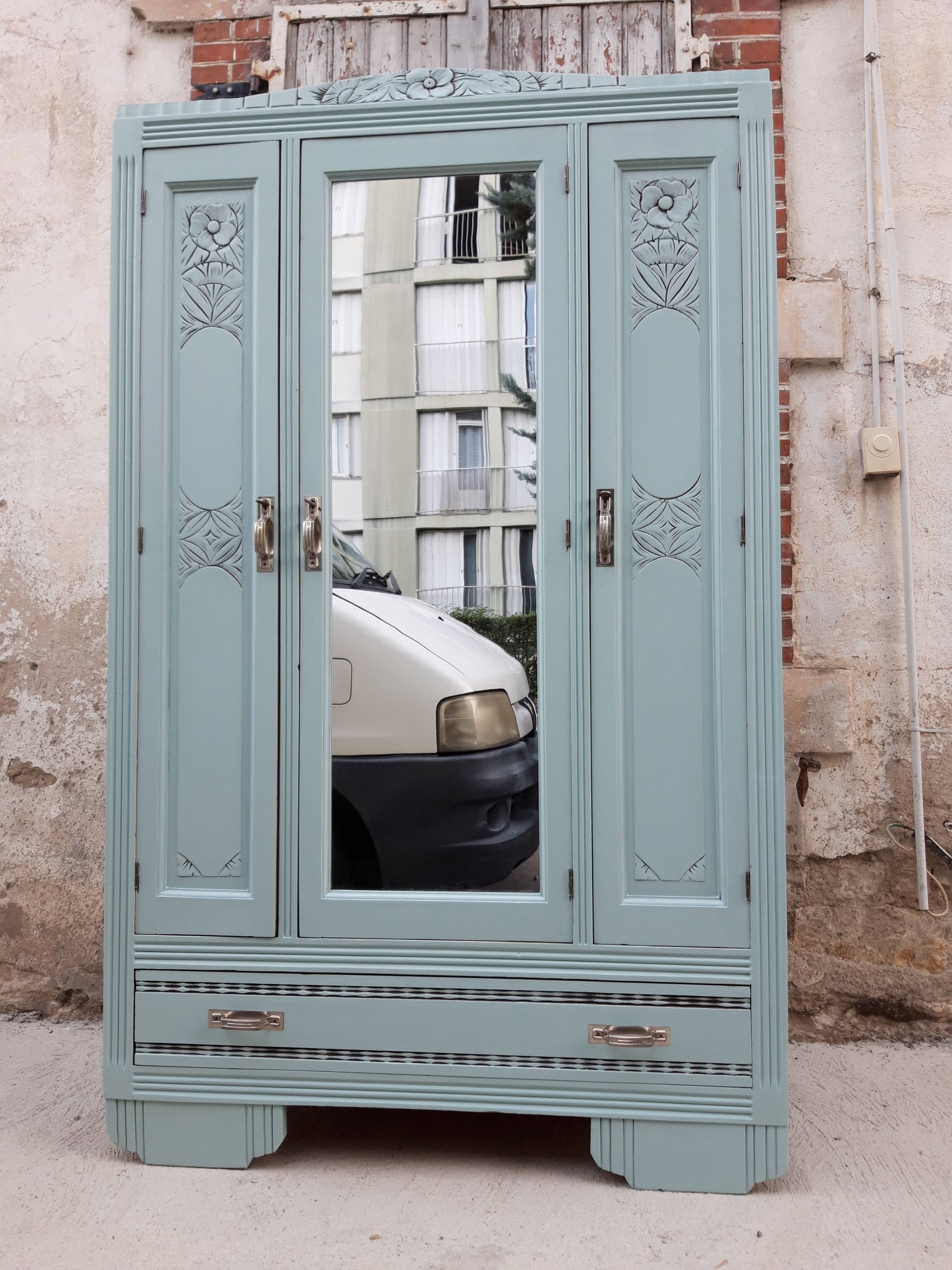 Parisian art deco wardrobe