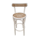 High rattan stool from 1970