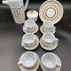 Vintage 1960s coffee service in ceramic, modernist design.