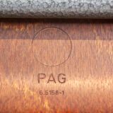 Chaise industrielle en contreplaqué 'TH-Delft' par WH Gispen