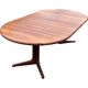 Vintage Teak Glostrup Dining Table Extendable Oval 1970s