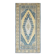 Vintage Turkish Oushak Handmade Wool Cotton Orange Area Rug 95x188