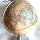 Globe map made in USA Boeing 707