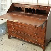 English mahogany secretary