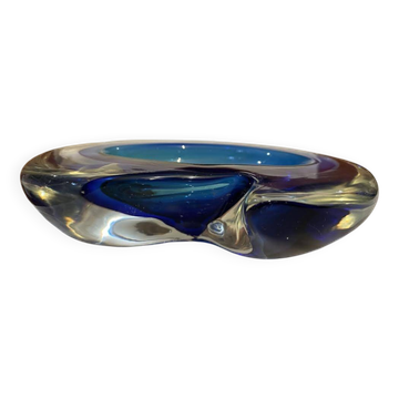 Colored crystal cup